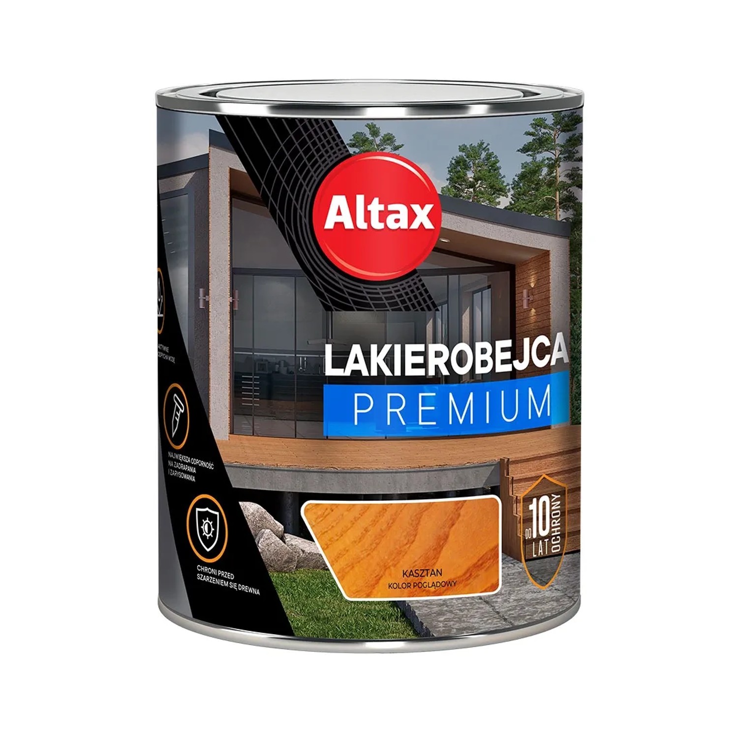 Altax Premium Lakierobejca 0,75l kasztan