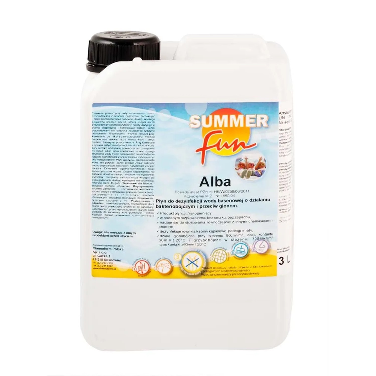Summer Fun Alba płynny 3 l