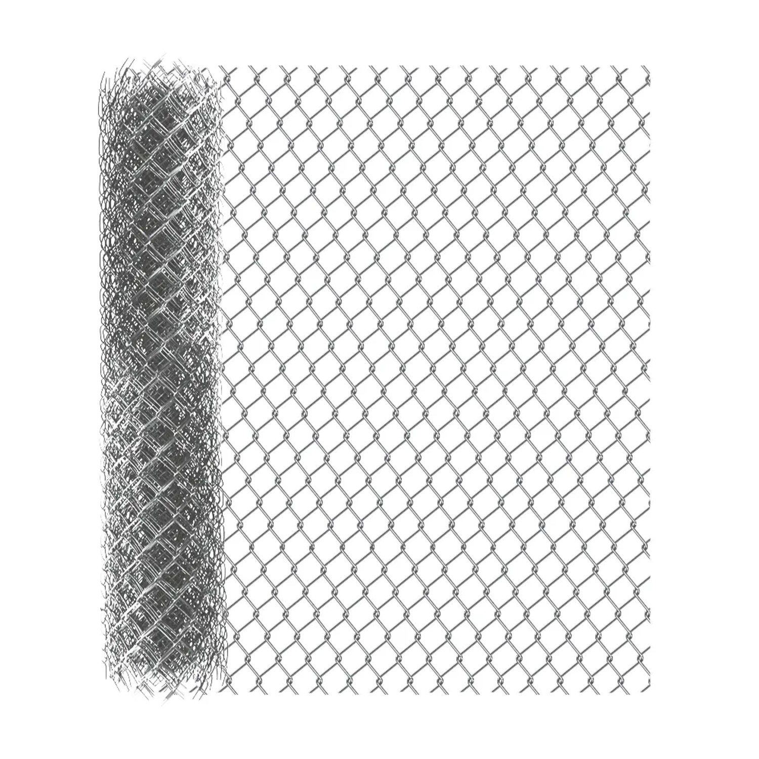 Siatka pleciona 1,5 x 10 m drut 2,4 mm ocynk