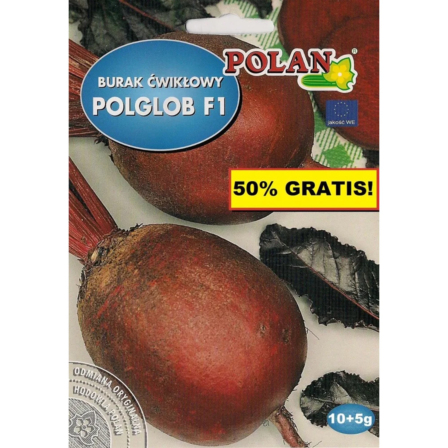 Burak ćwikłowy Polglob F1 Polan 10g