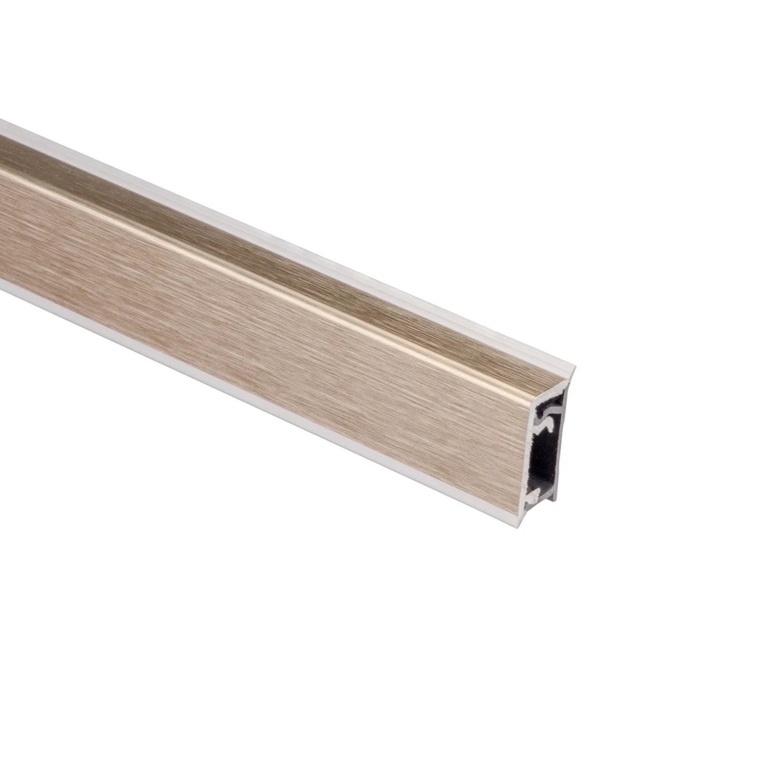 Listwa przyblatowa aluminiowa 27mm/3m LP5 Szampan