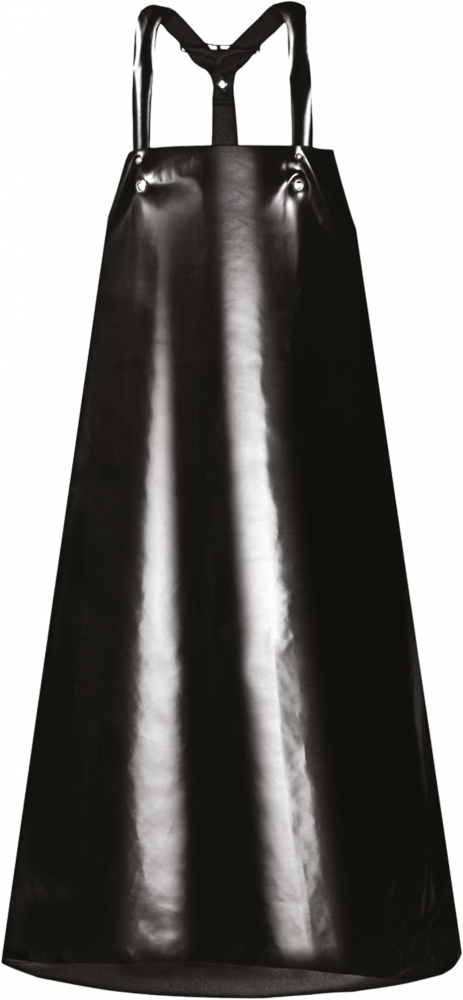 Fartuch kwasoługoochronny Pros, rozmiar 182-188, czarny