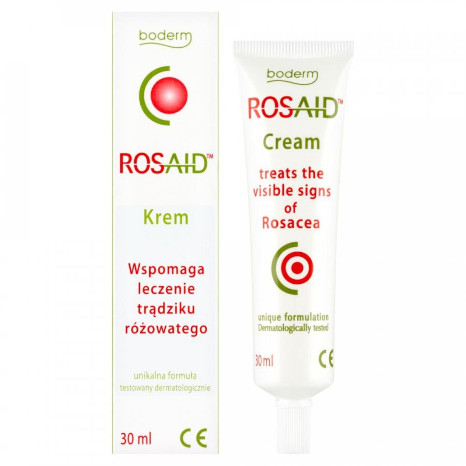Rosaid - krem do skóry z trądzikiem różowatym, 30 ml