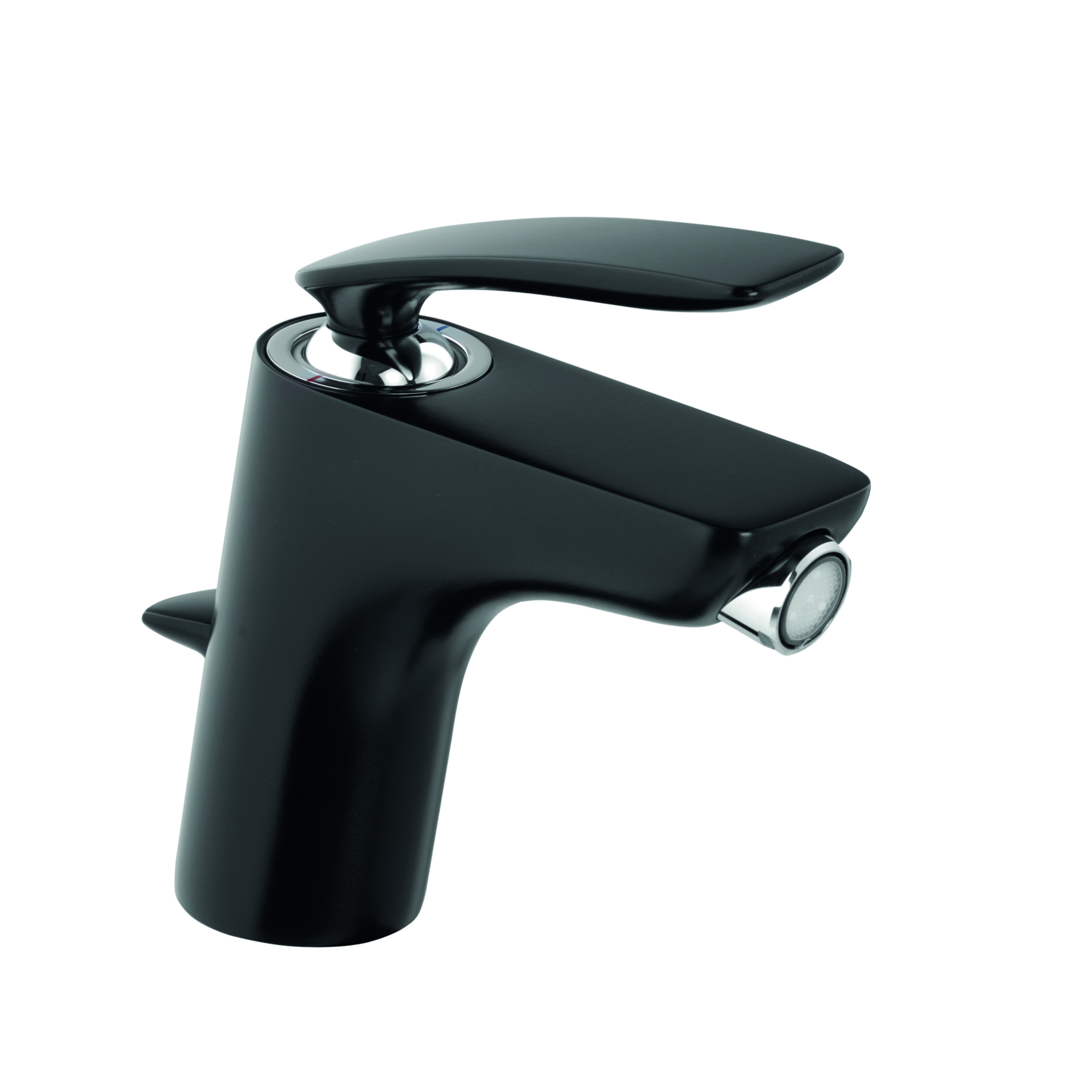 Kludi Balance bateria bidetowa stojąca czarny mat/chrom 522168775