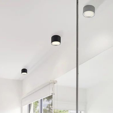 Nordlux Fallon lampa podsufitowa 1x5,5 W czarna 47540103 - Wysyłka w 24h