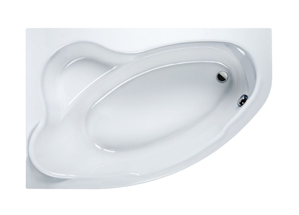 Sanplast Comfort wanna narożna 160x100 cm lewa biała 610-060-0340-01-000