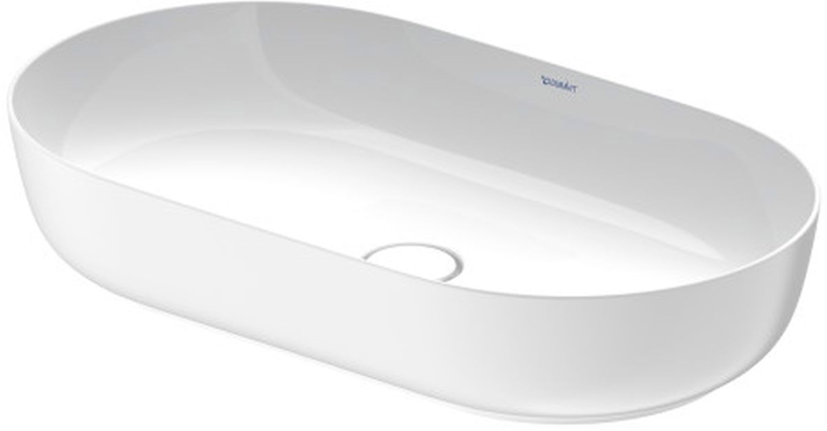 Duravit Luv umywalka 70x40 cm owalna nablatowa biała 0379702600