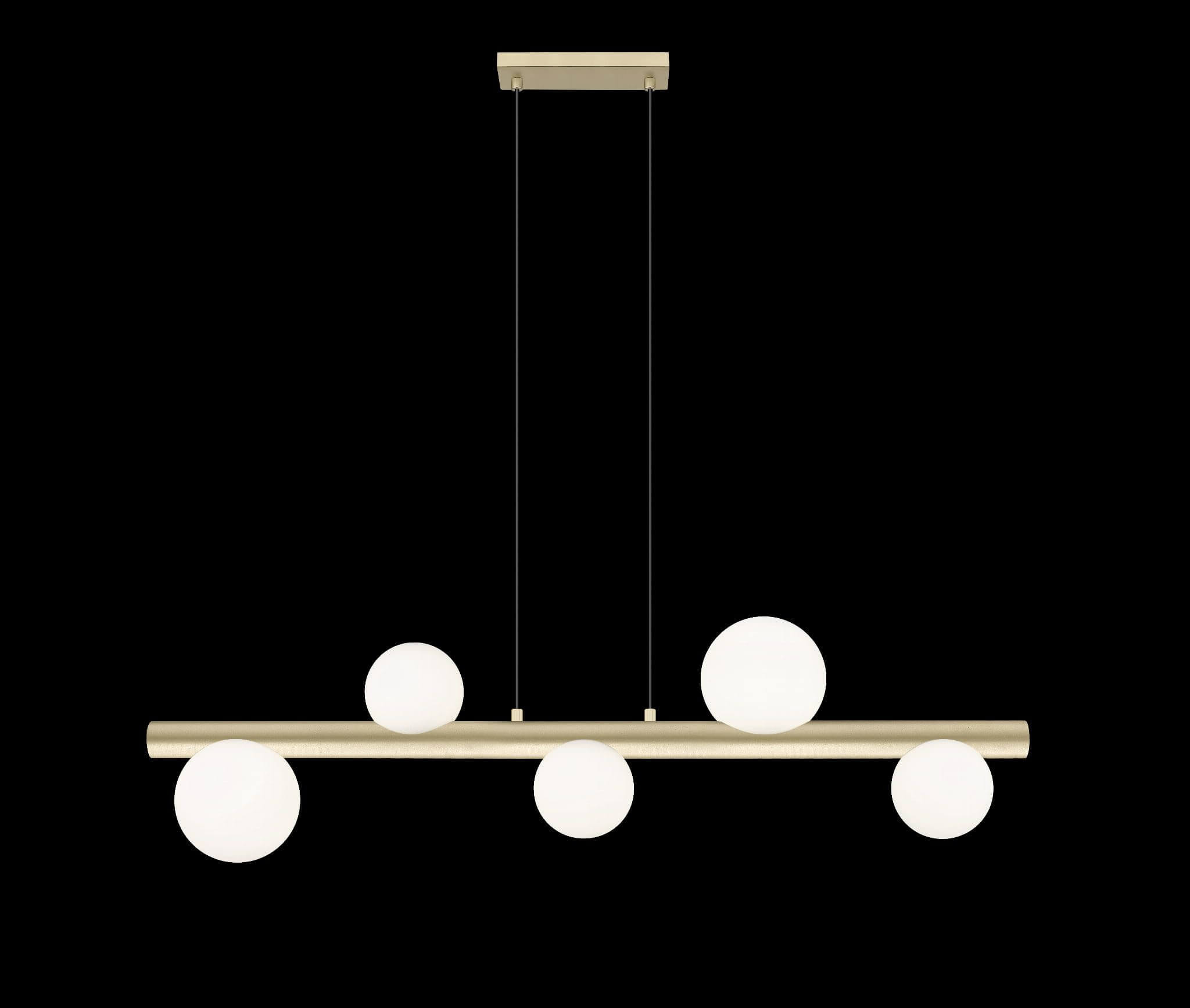 Zuma Line Fores lampa wisząca 5x33 W złota P0574-05N-V6AA