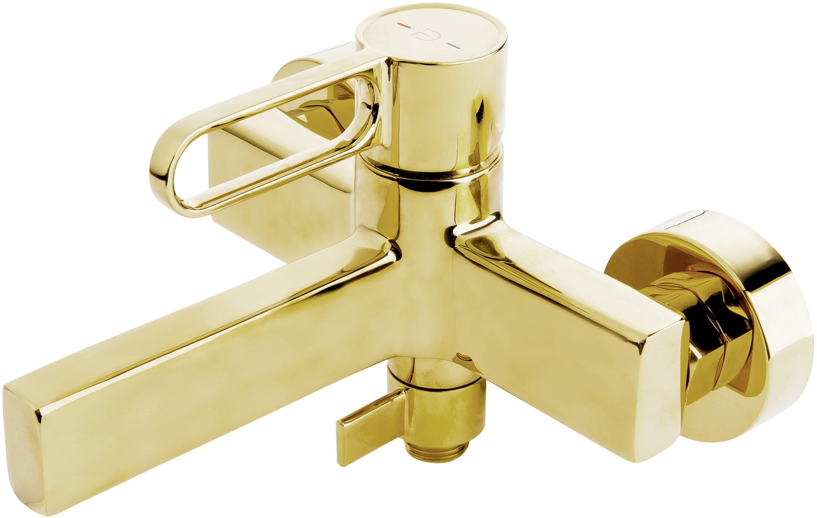 FDesign Zaffiro bateria wannowo-prysznicowa ścienna złota FD1-ZFR-1-55