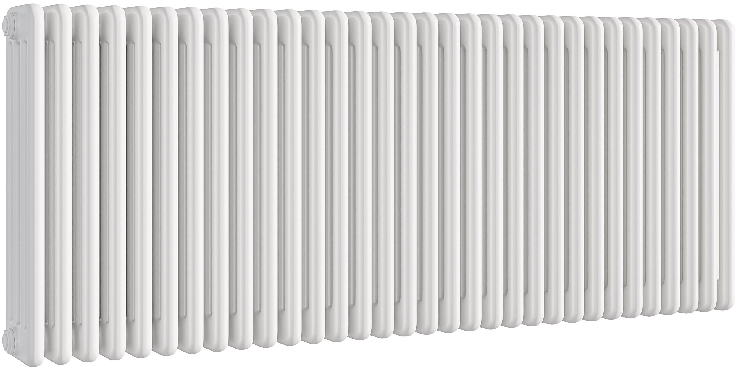 Irsap Tesi 4 grzejnik pokojowy 56,5x144 cm podłączenie boczne biały IRS-TES-4056-32-B-B