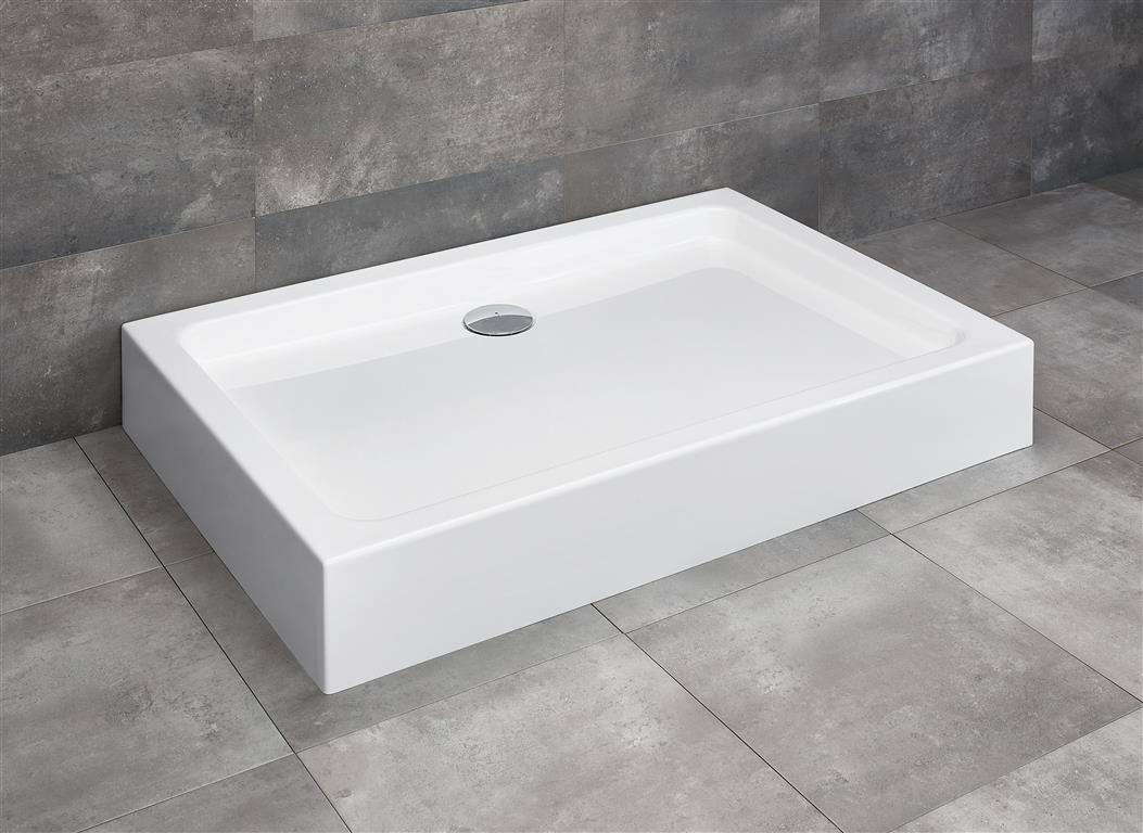 Radaway Laros D Compact brodzik 120x90 cm prostokątny biały SLD91217-01