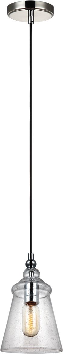 Darmowa Dostawa - Lampa wisząca 1x60 W chrom Quintiesse Loras QNLORAS1MP