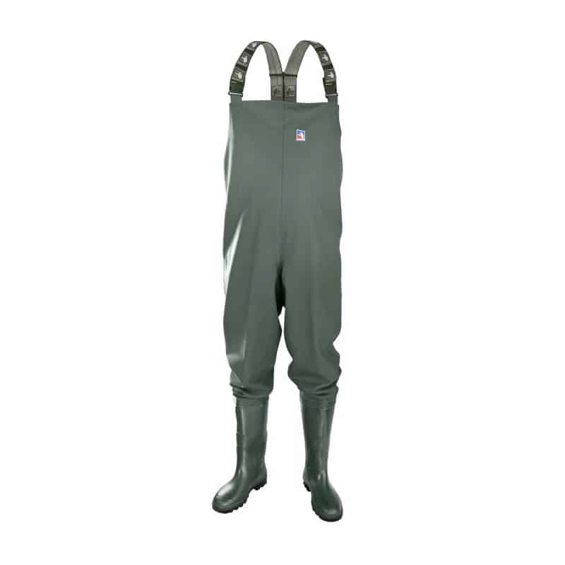 Waders Spodniobuty Wędkarskie Zielone 0310 PCV Rozmiar 42
