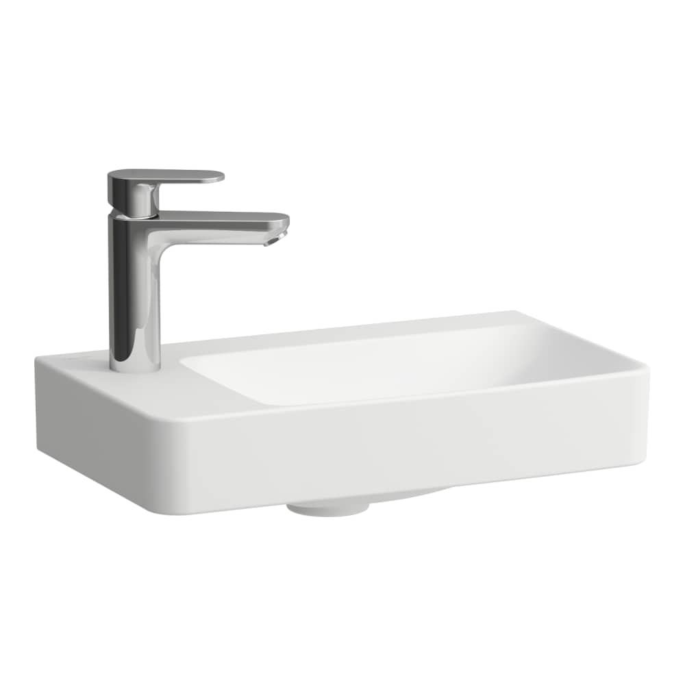 Laufen Pro X umywalka 48x28 cm prostokątna ścienna-meblowa biały mat H8158657571131