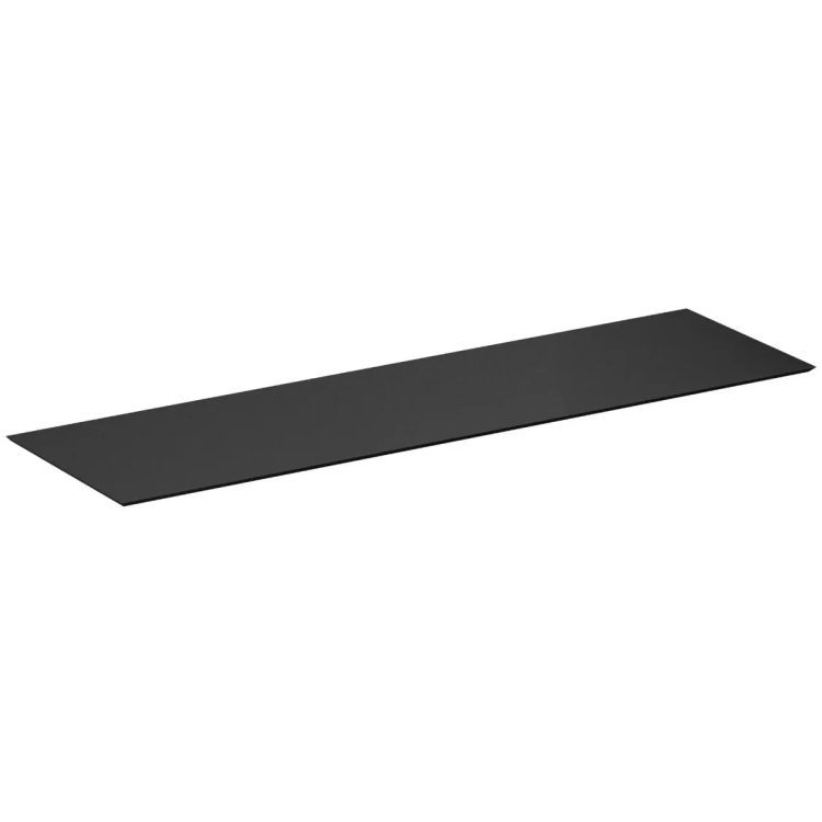 Blat łazienkowy KROFAM kompaktowy 140 cm czarny struktura kamienia 1 szt.