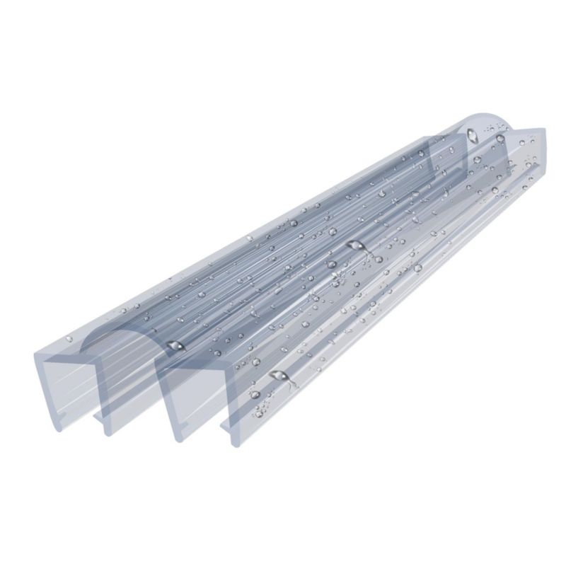 Uszczelka prysznicowa KYCT DK11 6-7 mm do szyby 70 cm transparentna PVC 1 szt