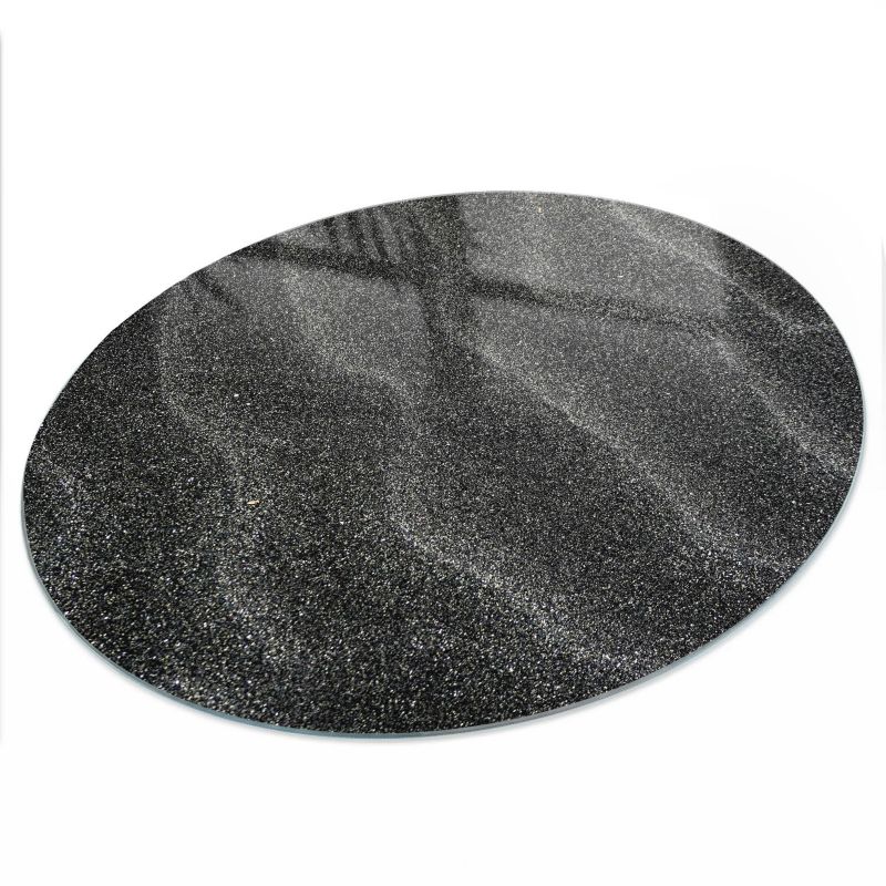 Blat Do Stołu ArtPrintCave fi70 cm Piaskowa tekstura - Blat Szklany Okrągły 1 szt.