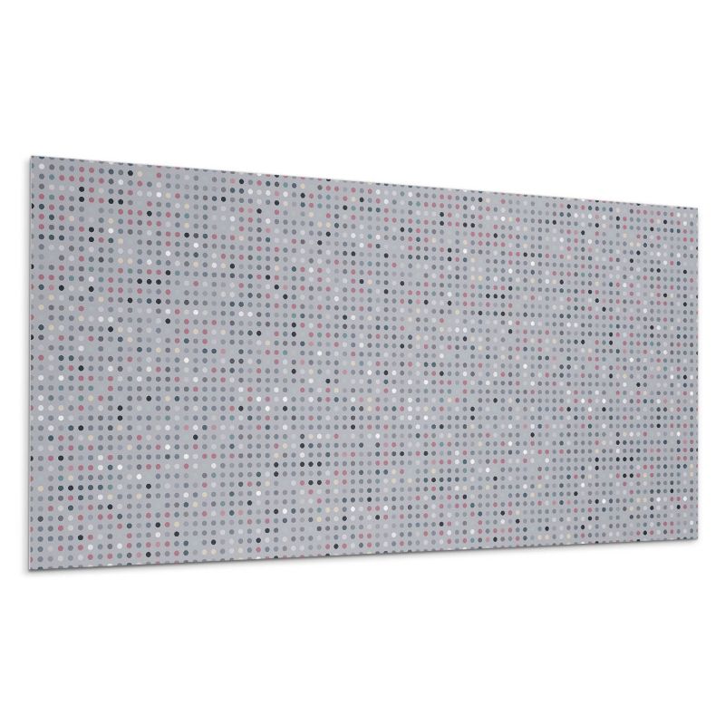 Panele samoprzylepne Wallfluent 40x20 cm Energetyczny wzór z wielobarwnymi kropkami 10 szt.