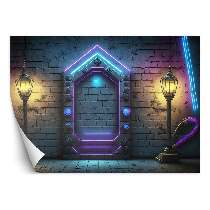 Fototapeta Feeby Portal Neon Abstrakcja 100x70 1 szt
