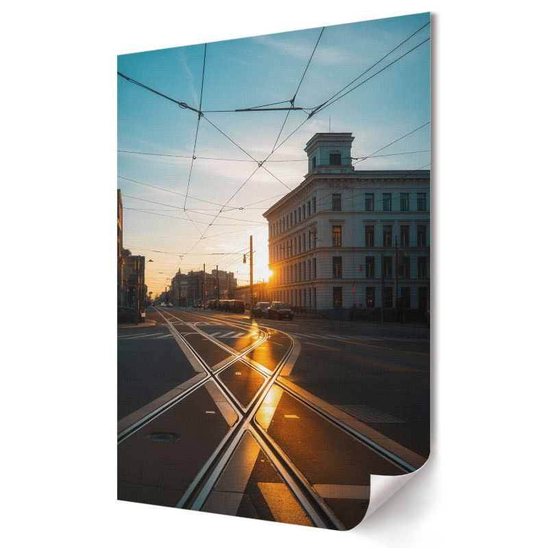 Plakat Wallfluent Format A3 Miejski krajobraz Artysta Kateko 1 szt.