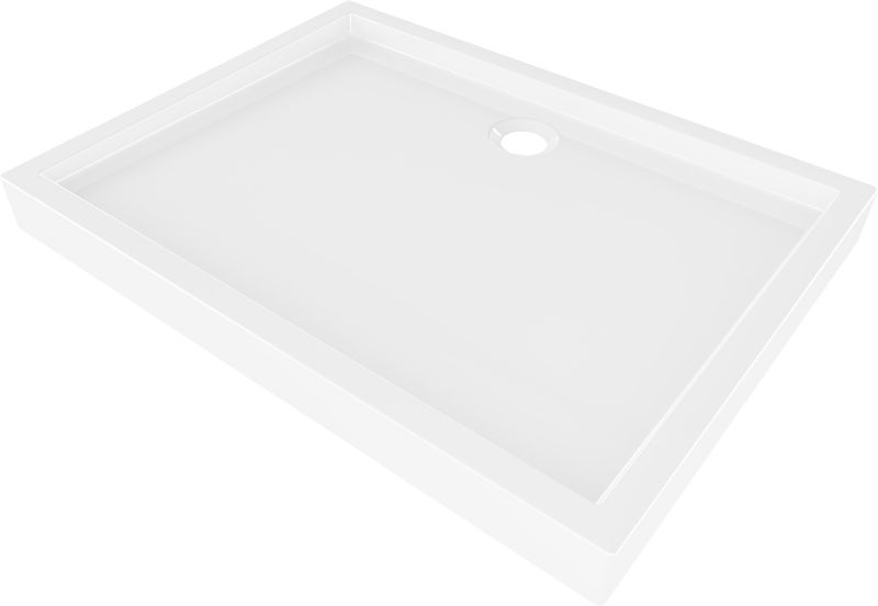 Brodzik prostokątny Mexen Flow+ biały 80x110 cm 1 szt.