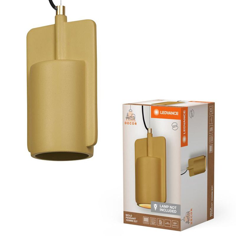 Lampa Wisząca Decor Ledvance Lampa Sufitowa Dekoracyjna E27 Zwis Złoty 1 szt.