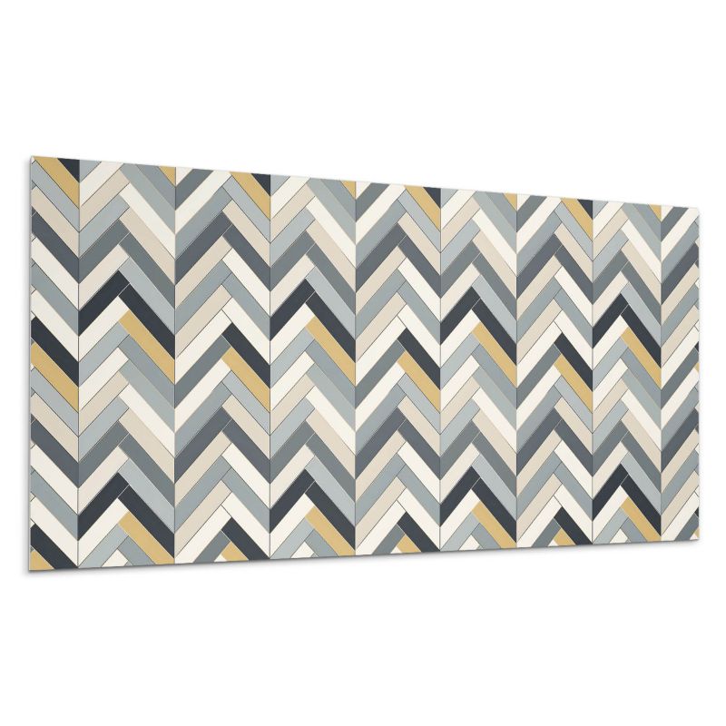Panel samoprzylepny Wallfluent 120x60 cm Stylowy Wzór Jodełki 1 szt.