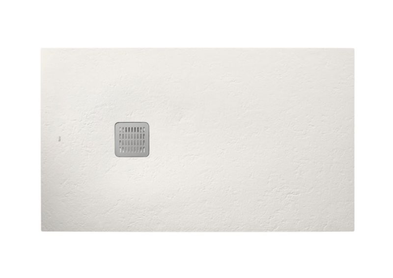 Brodzik prostokątny Roca Terran Stonex beżowy 120 x 80 cm z syfonem 1 szt.