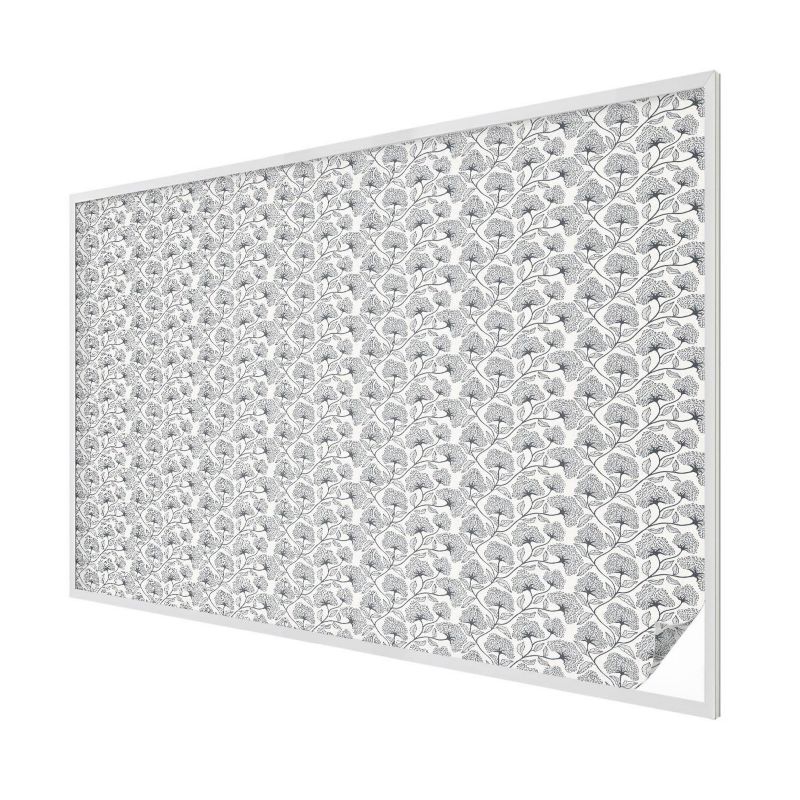 Folia Okienna Wallfluent 200x146 cm Chroniąca Prywatność Kwiaty botaniczne elegancja 1 rol.