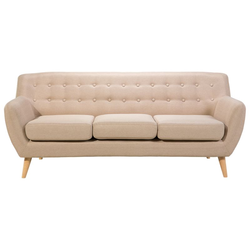 Sofa dla 3 osób Motala Beżowy 1 szt.