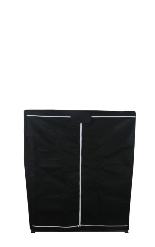 Pokrowiec ochronny na regał MODO24 106X100X60 cm futerał na stojak czarny 1 szt.