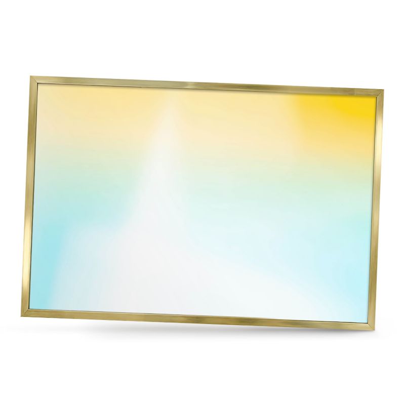 Tablica magnetyczna dekoracyjna ArtPrintCave 60x40 Pastelowy relaks w złotej ramie 1szt