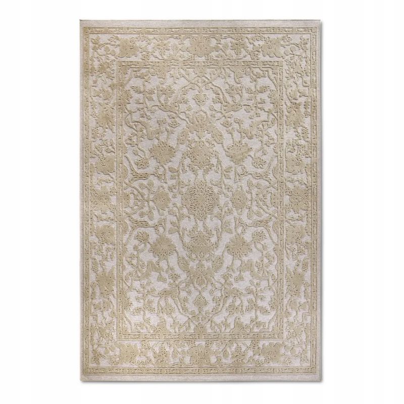 Dywan Villeroy&Boch tradycyjny do salonu 200x280cm,klasyczny wzór beżowo wytłaczany 1 szt.