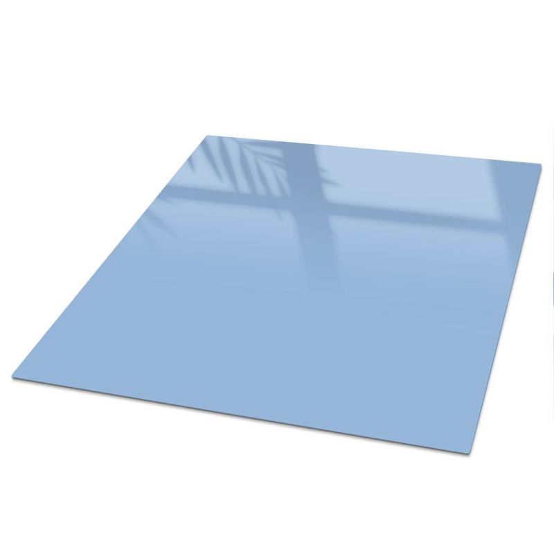 Blat Na Stolik ArtPrintCave 50x50 cm Baby blue - Hartowany Blat Szklany Ochronny 1 szt.