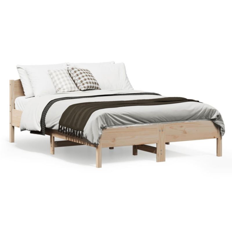Łóżko drewniane WaszeMeble 120x190 cm brązowe WM-842610 1 szt.