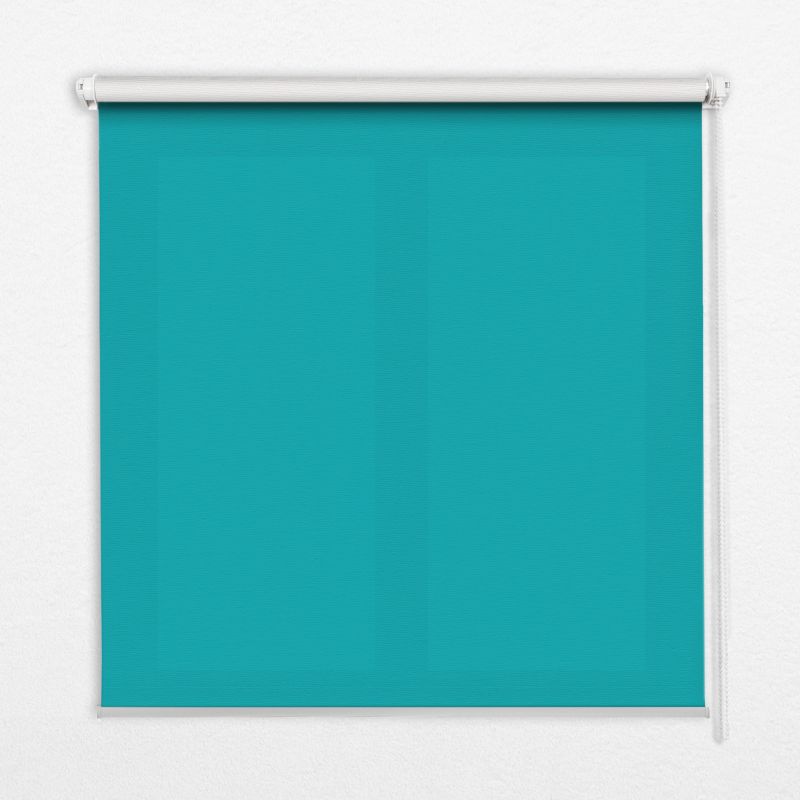 Roleta Do Okien Tulup 60x140 cm Turkusowy Montaż do ściany/sufitu 1 szt.