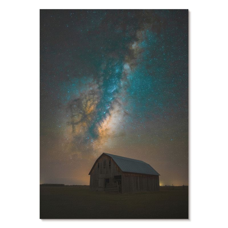 Obraz Plakat Canvas Tulup 21x29,7 cm (A4) Kosmiczna noc Do salonu, sypialni, 1 szt.
