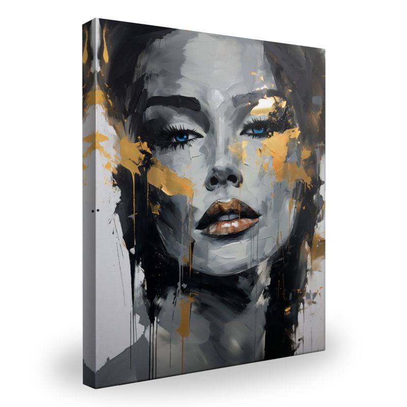 Obraz Muralo Kobieca Twarz Glamour 50x70 cm 1 szt.