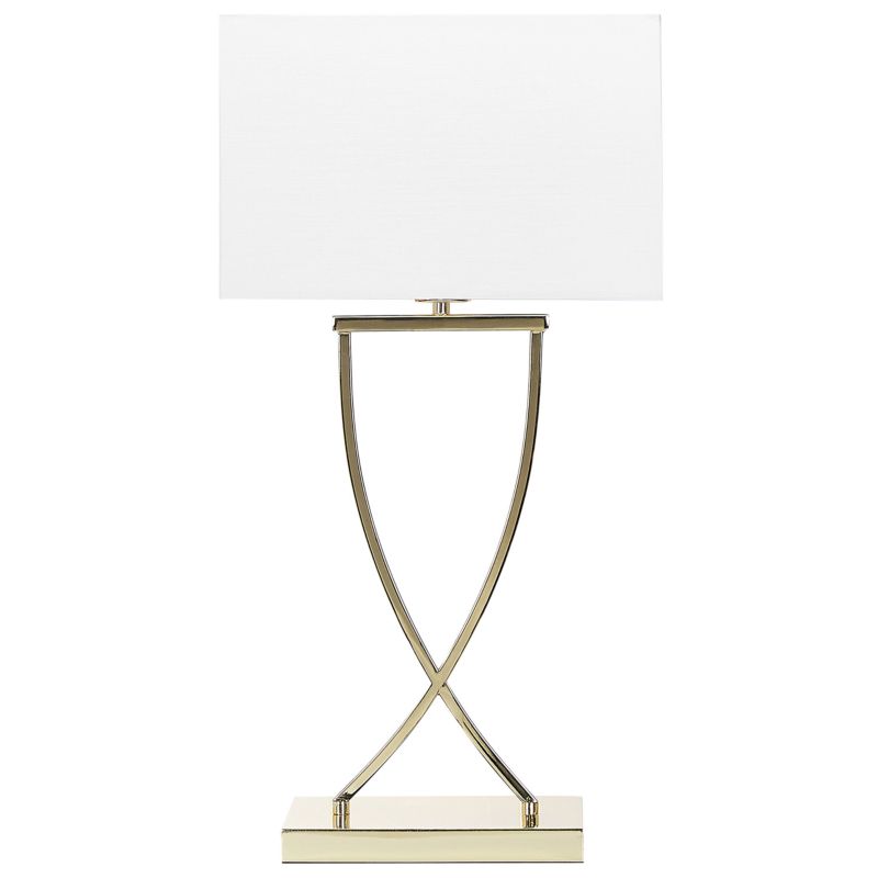Lampa stołowa Yasuni Metal Biały/ złoty 1 szt.