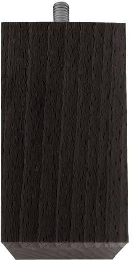 Noga Diall kwadrat 100 mm 55 x 55 mm wenge