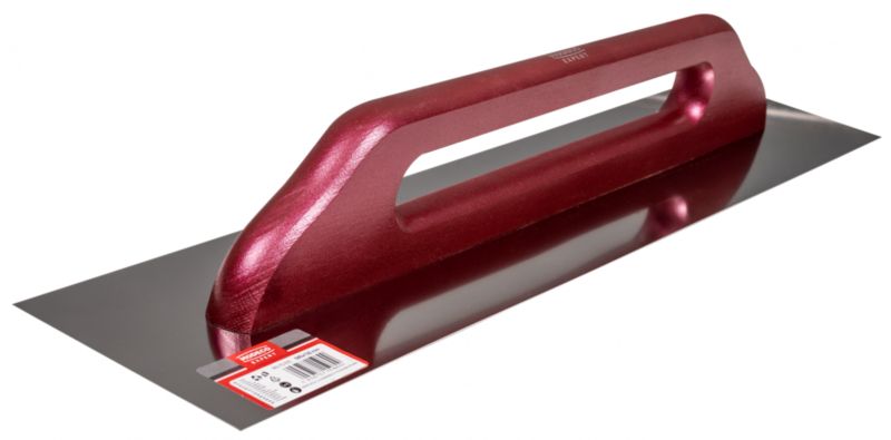 Paca nierdzewna 580x130 mm Modeco Expert uchwyt drewno - etykieta - 1 szt.