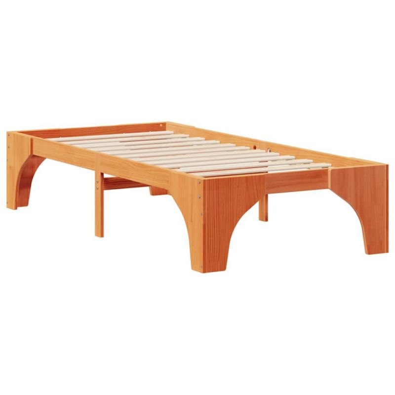 Rama łóżka WaszeMeble 80x200 cm Brązowy sosna WM-873009 1 szt.