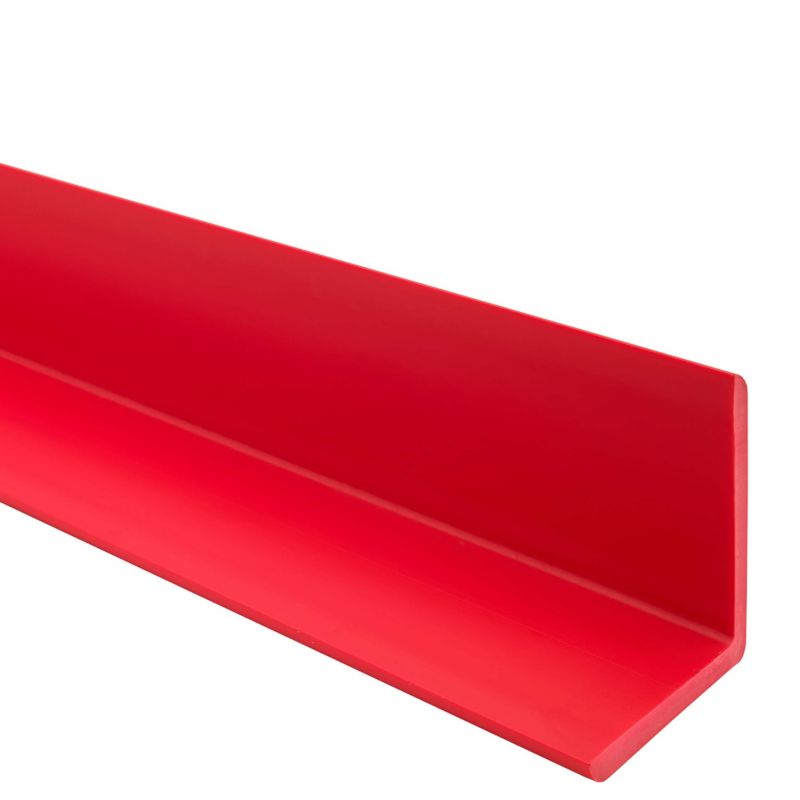 Kątownik miękki PCV 50x50mm, Ochronny profil L kątowy - 110 cm, czerwony, 1 szt.