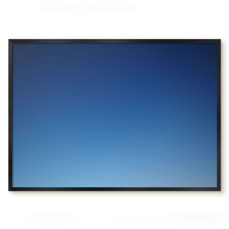 Tablica Magnetyczna Tulup 70x50 cm Niebieskie gradienty - Czarna rama Do salonu, sypialni 1 szt.