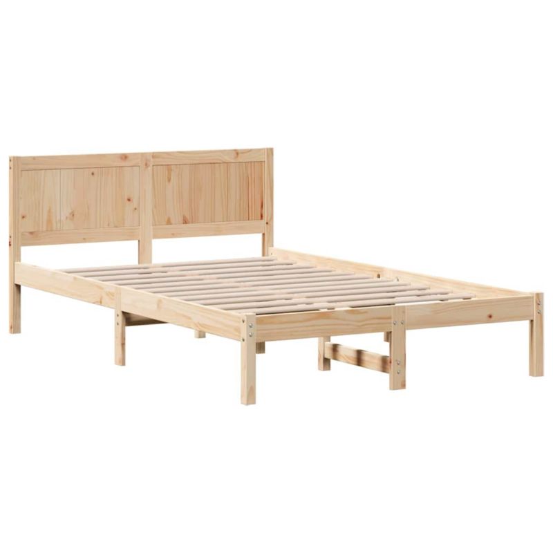 Rama łóżka WaszeMeble 120x200 cm Brązowy sosna WM-872191 1 szt.