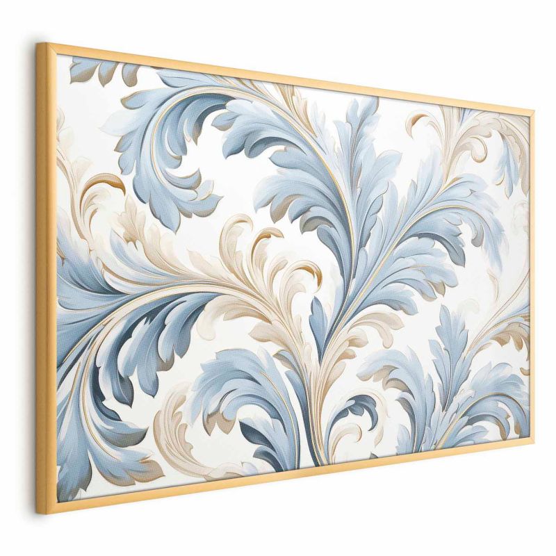Plakat Artgeist Barokowe pnącze 60x40 cm z ramą złotą 1 szt