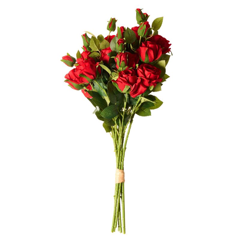 Bukiet sztucznych kwiatów Boiro 65 cm Czerwony 1 szt.