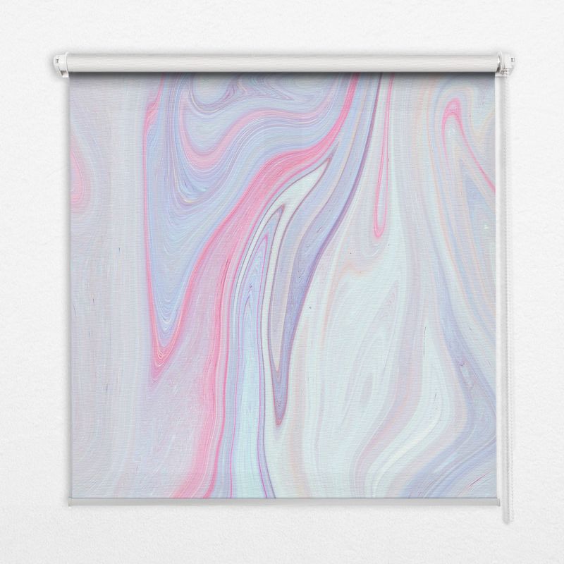 Roleta Do Sypialni Tulup 100x100 cm Kolorowe Rozmazanie Farb Montaż do ściany/sufitu 1 szt.
