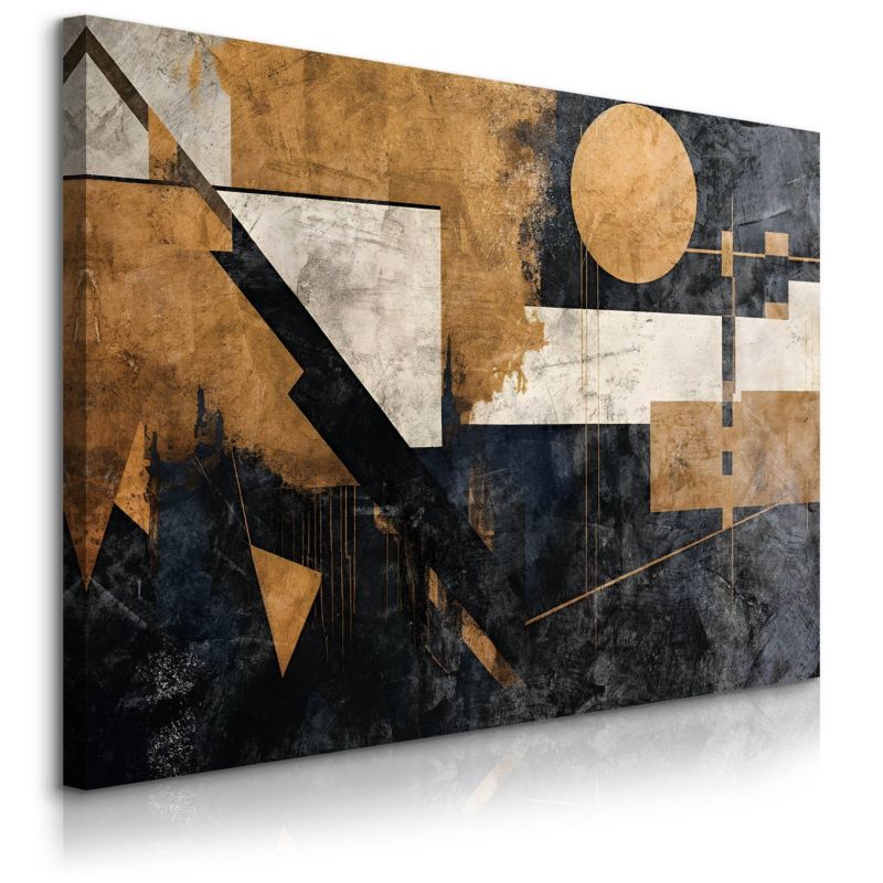 Obraz Muralo Abstrakcja Geometryczna Styl Glamour 120x80 cm 1 szt.