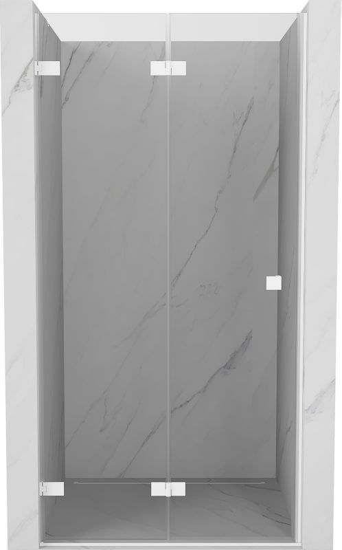 Drzwi prysznicowe składane Mexen Lunar-F białe 65x200 cm 836-065-000-20-00-L 1 szt.